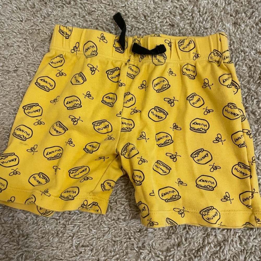 Winnie the Pooh Cotton Shorts